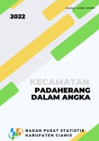 Kecamatan Padaherang Dalam Angka 2022