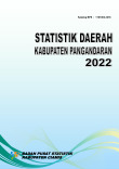 Statistik Daerah Kabupaten Pangandaran 2022